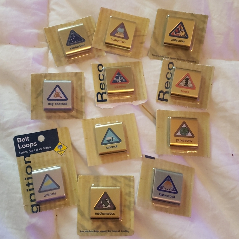 Lot of boyscout belt loop